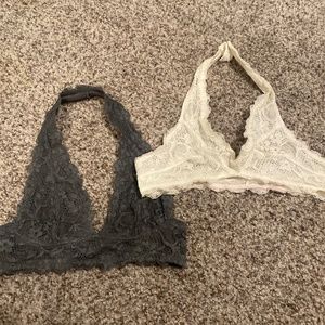 SOLD Free people bralettes